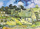 Chaumes de Cordeville Auvers-sur-Oise 1890 by Vincent van Gogh